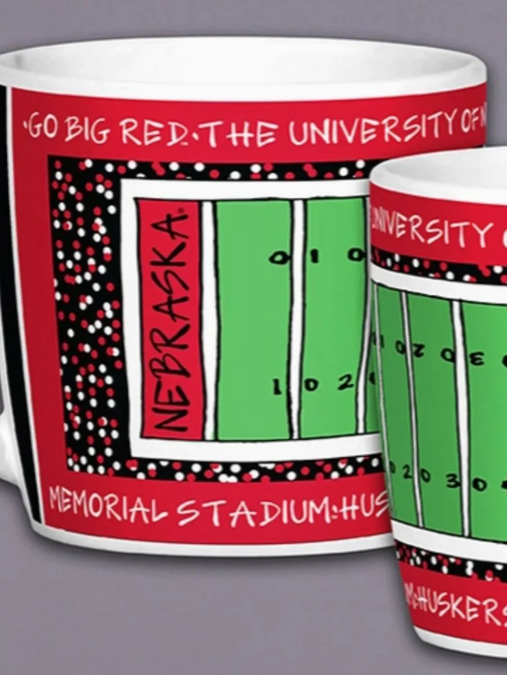 U of Nebraska Stadium Mug
